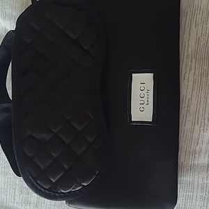 Gucci Eye mask with pouch